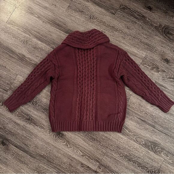 Skull Cashmere Chunky Knit Oversized Cardigan - Picture 7 of 7